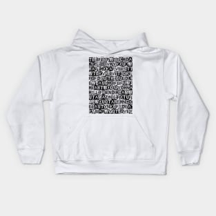 Word Search Kids Hoodie